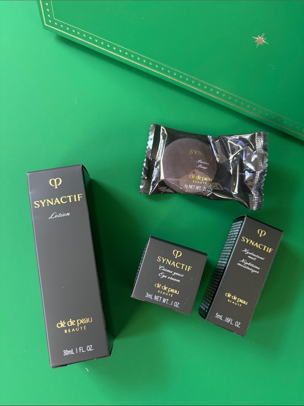 Cle de peau Synactif collection travel size set